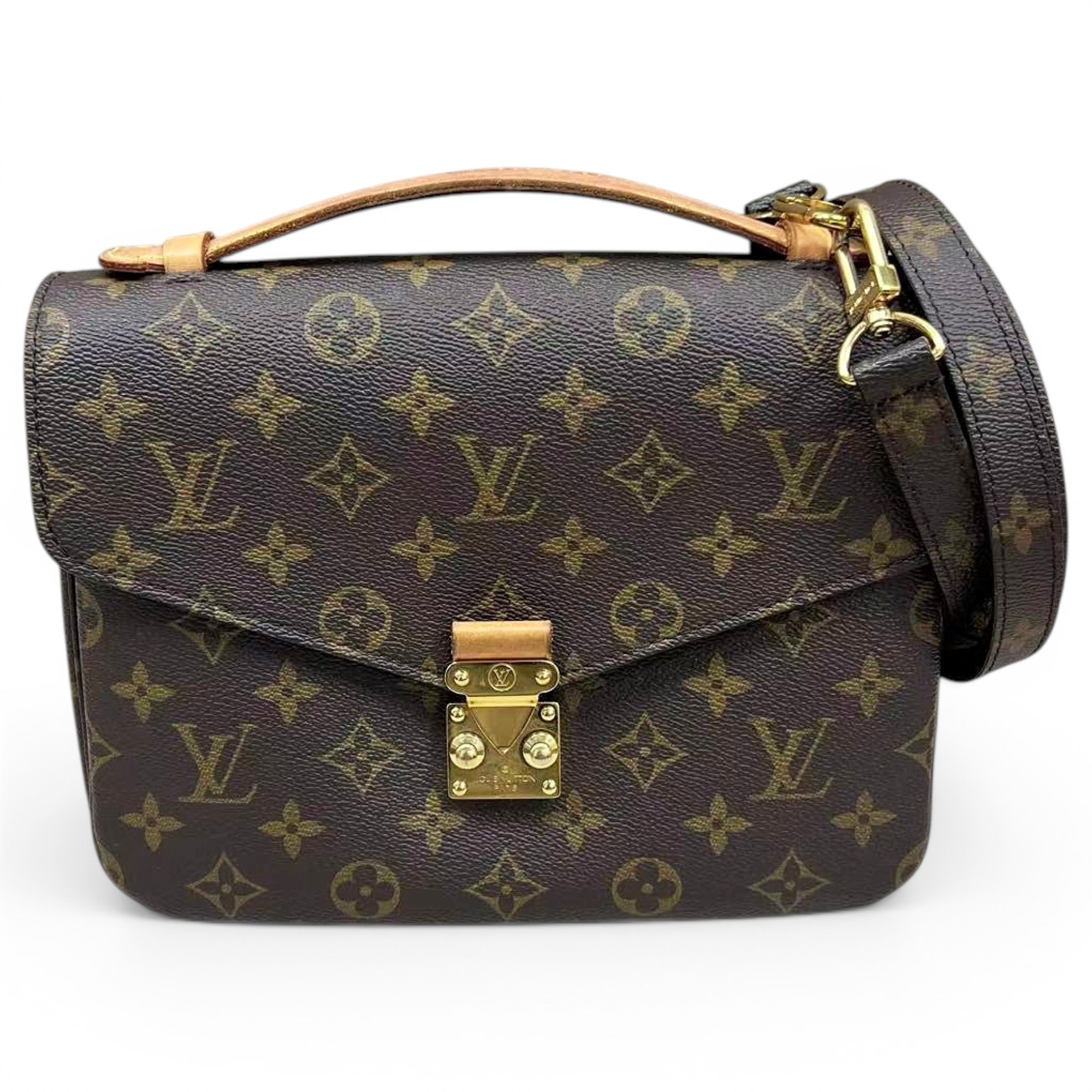 Metis leather handbag