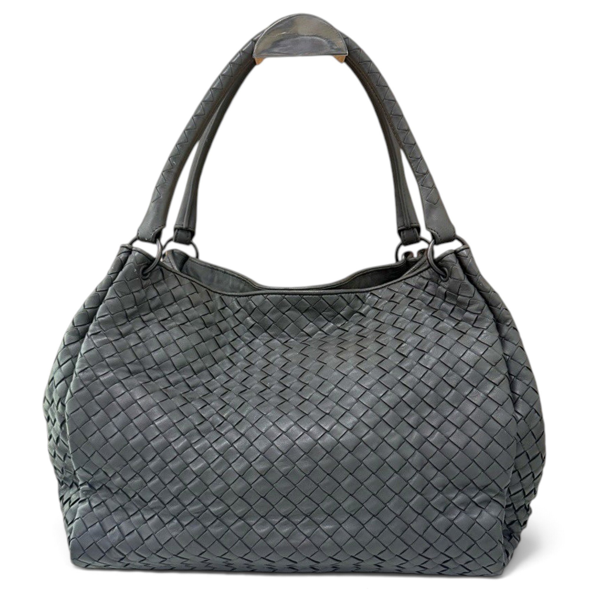 Leather tote