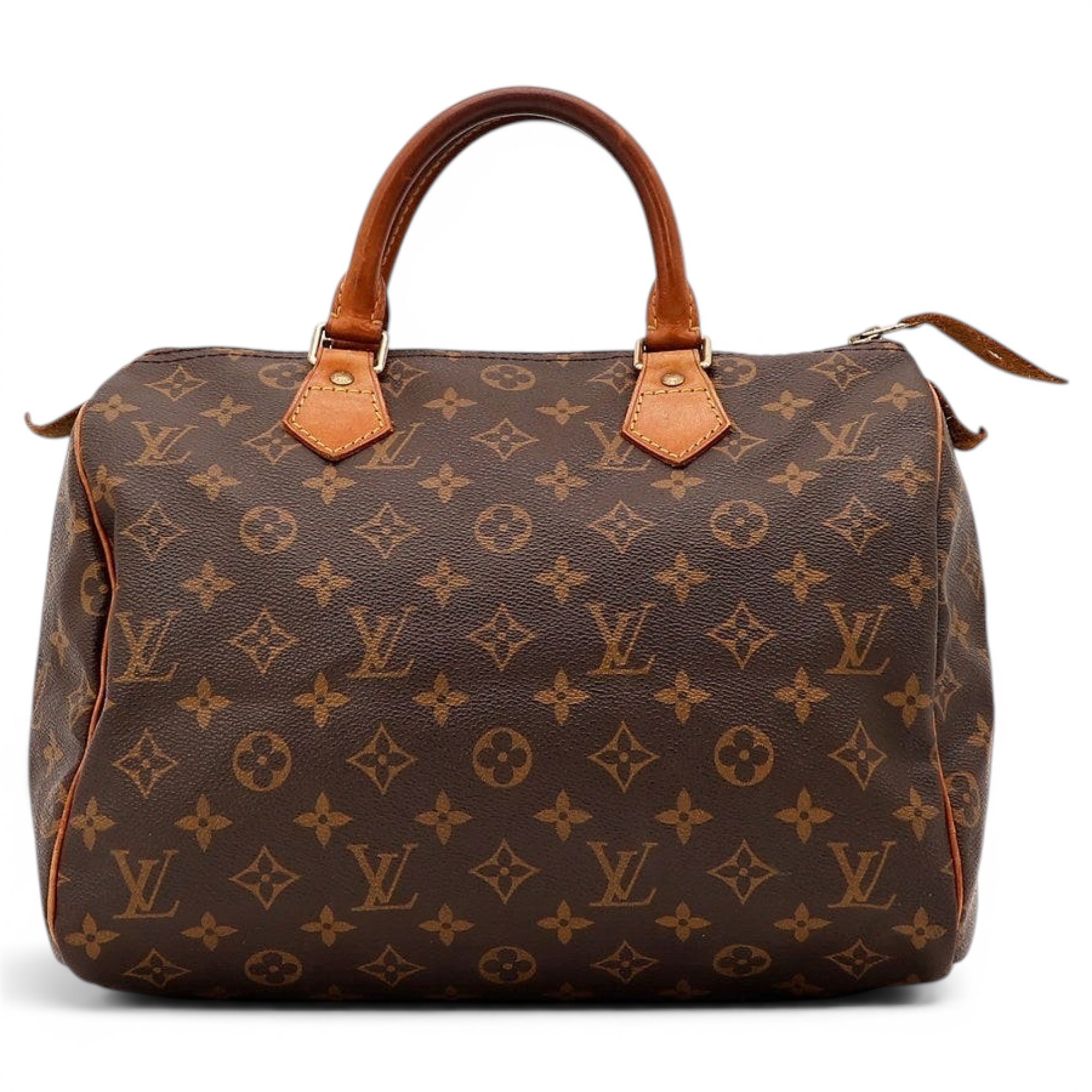 Speedy leather handbag