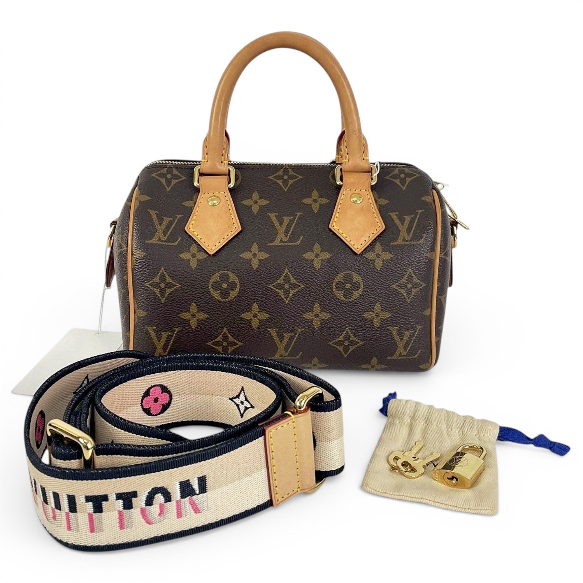 Speedy Bandoulière leather handbag