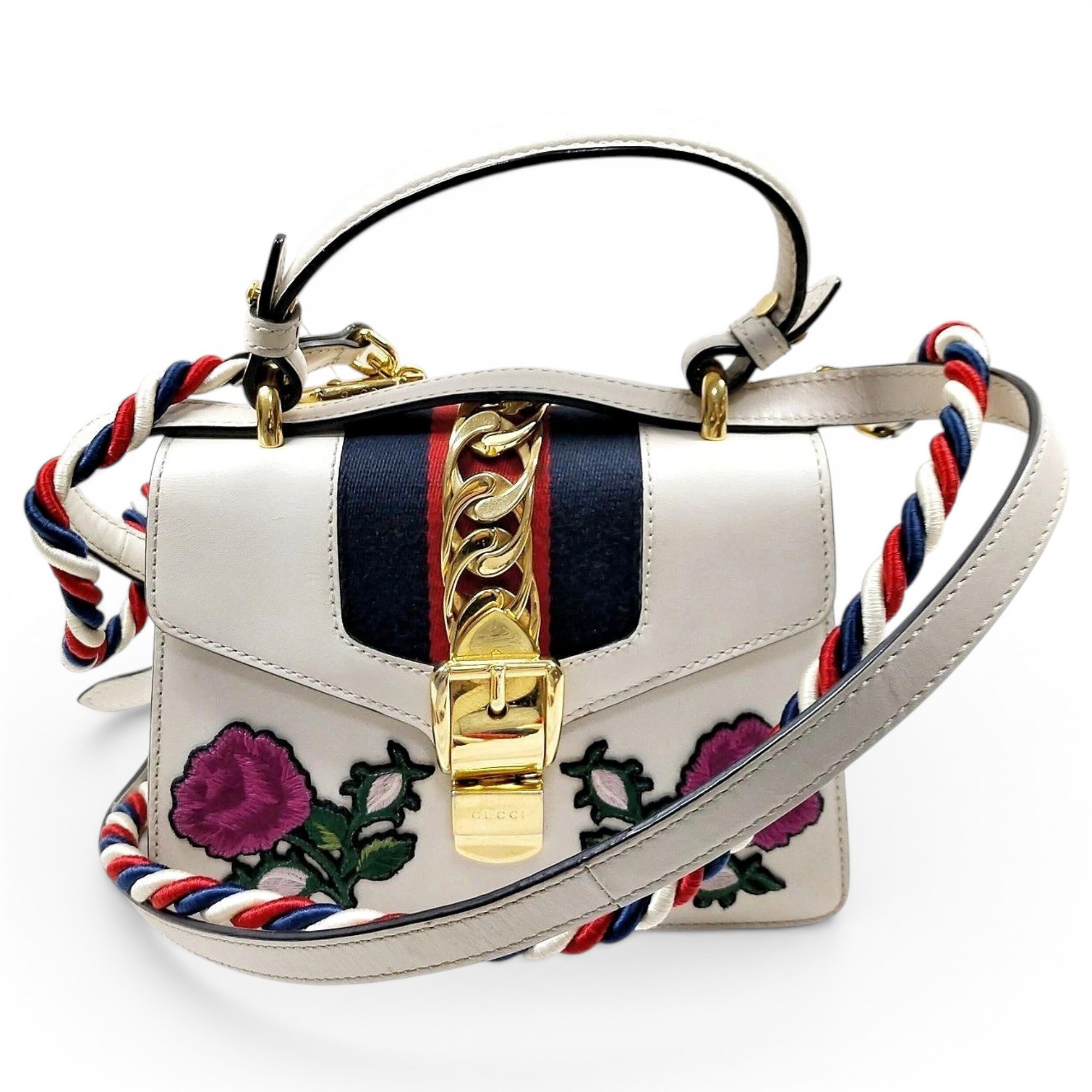 Leather handbag