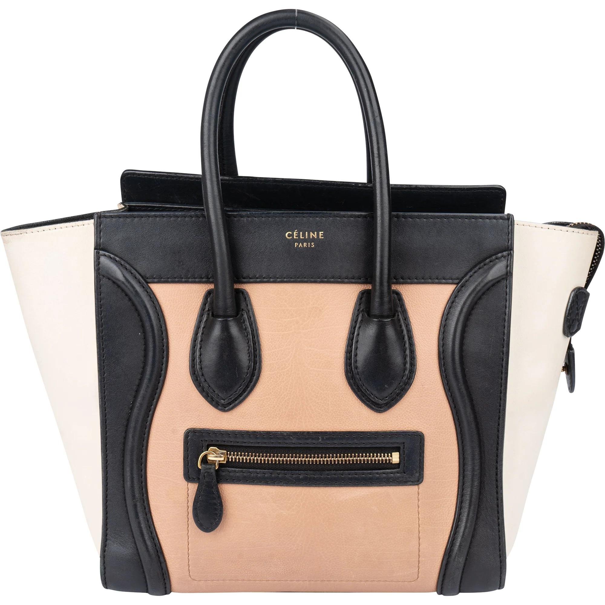Luggage leather satchel