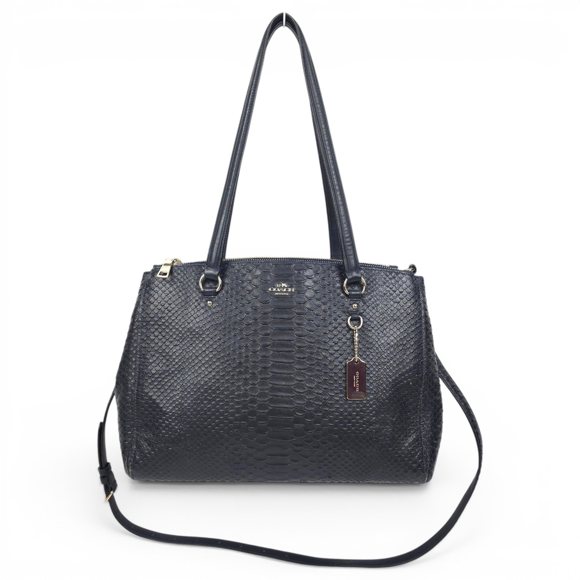 Leather satchel