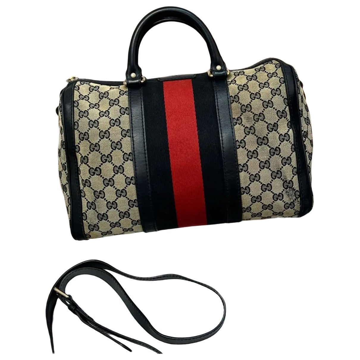 Boston cloth handbag