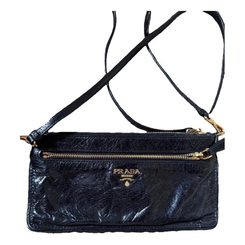 Leather crossbody bag