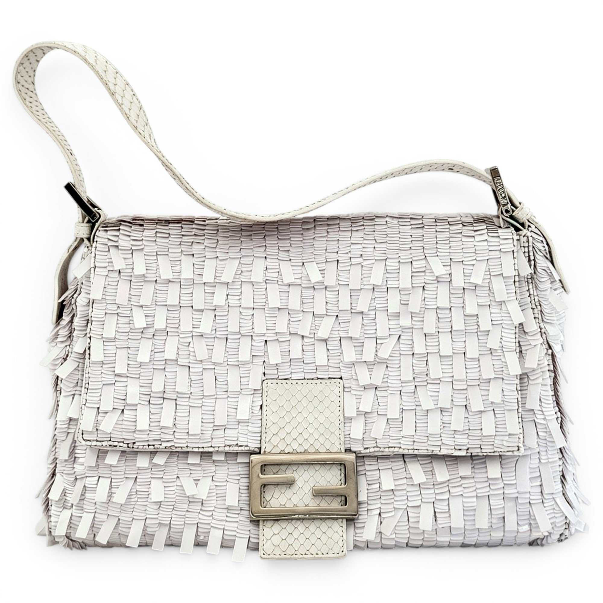 Mamma Baguette glitter handbag