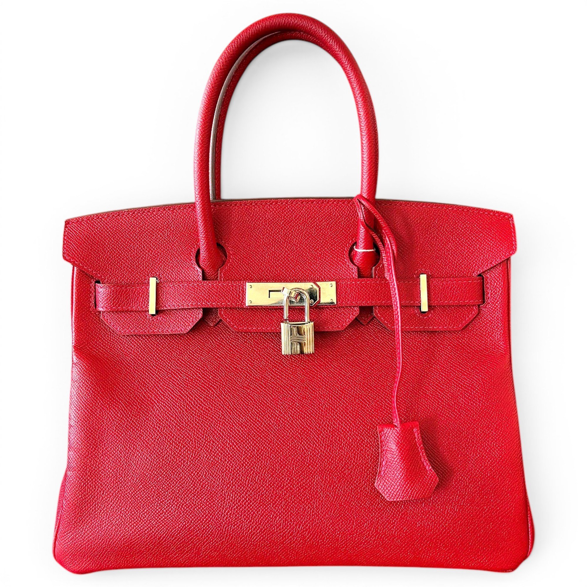 Birkin 30 leather handbag