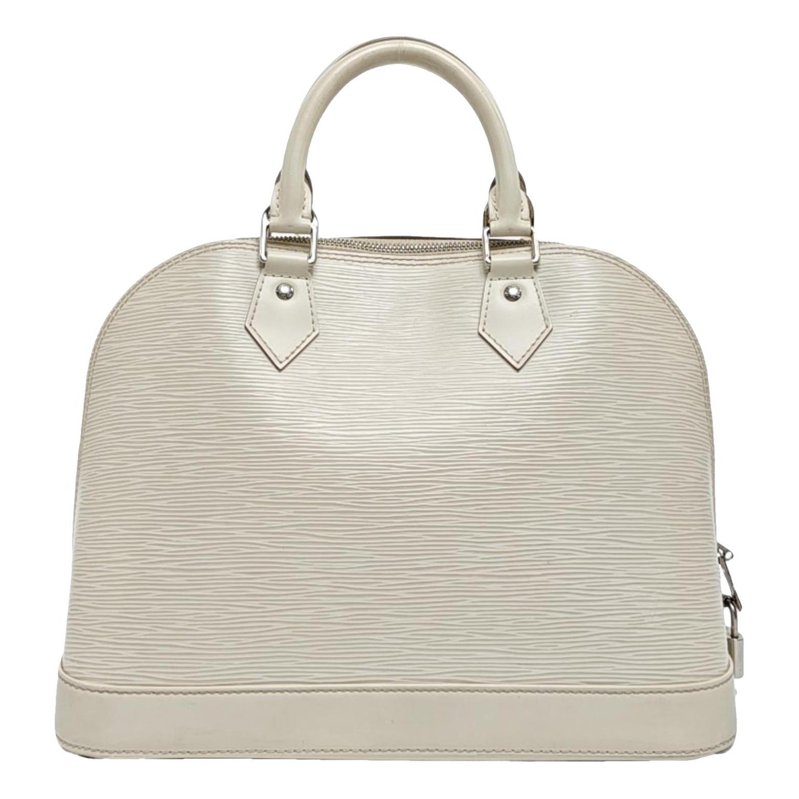Alma leather handbag