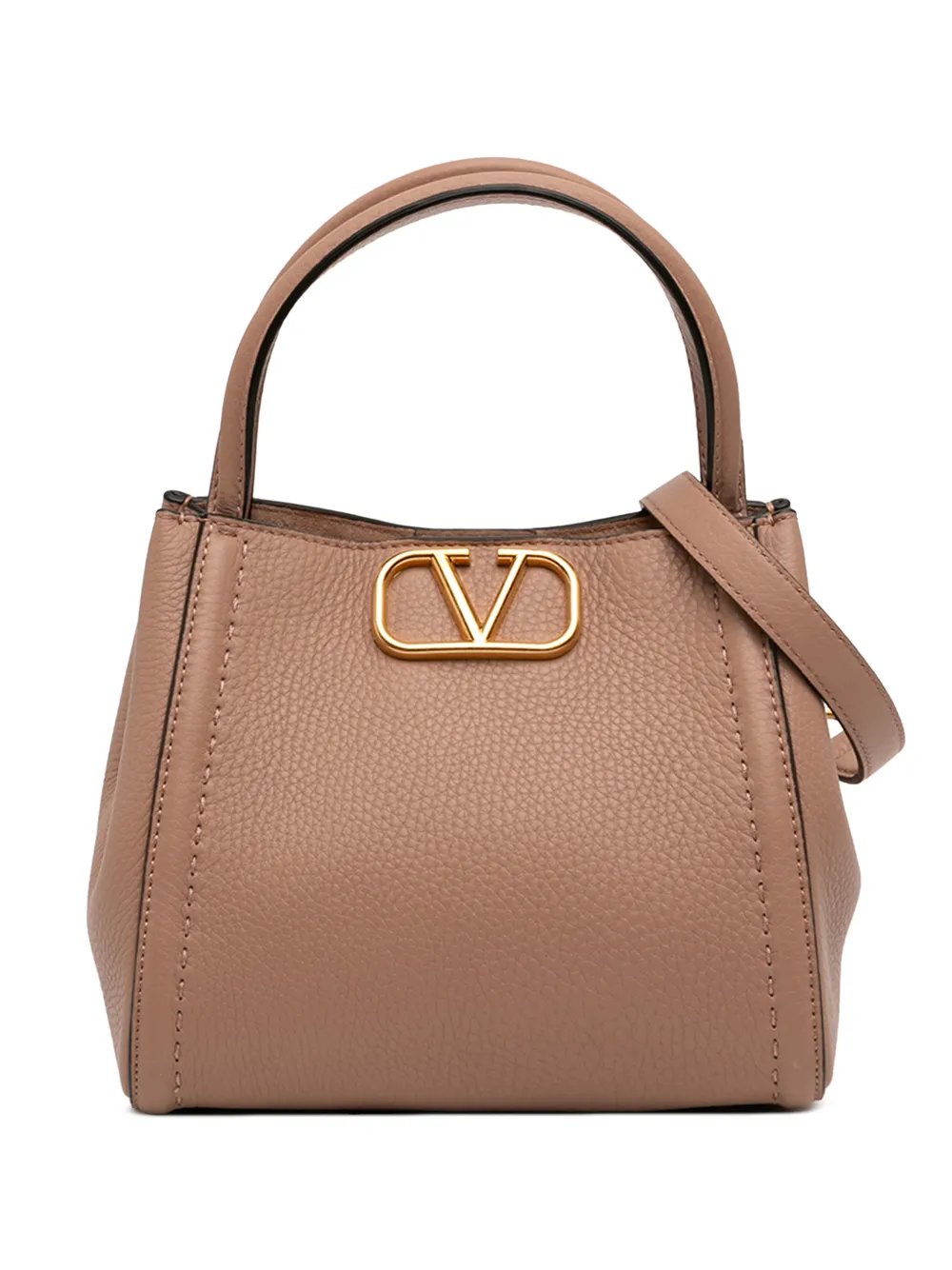 2018-2026 Small Grainy Calfskin Alltime satchel