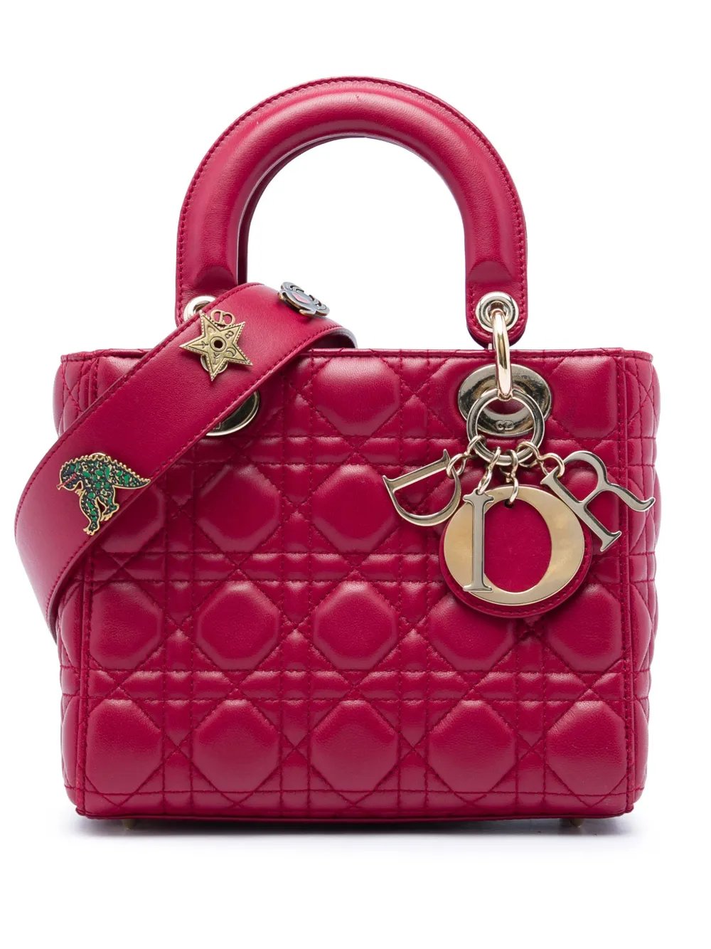 2017 Small Lambskin Cannage My ABCDior Lady Dior satchel
