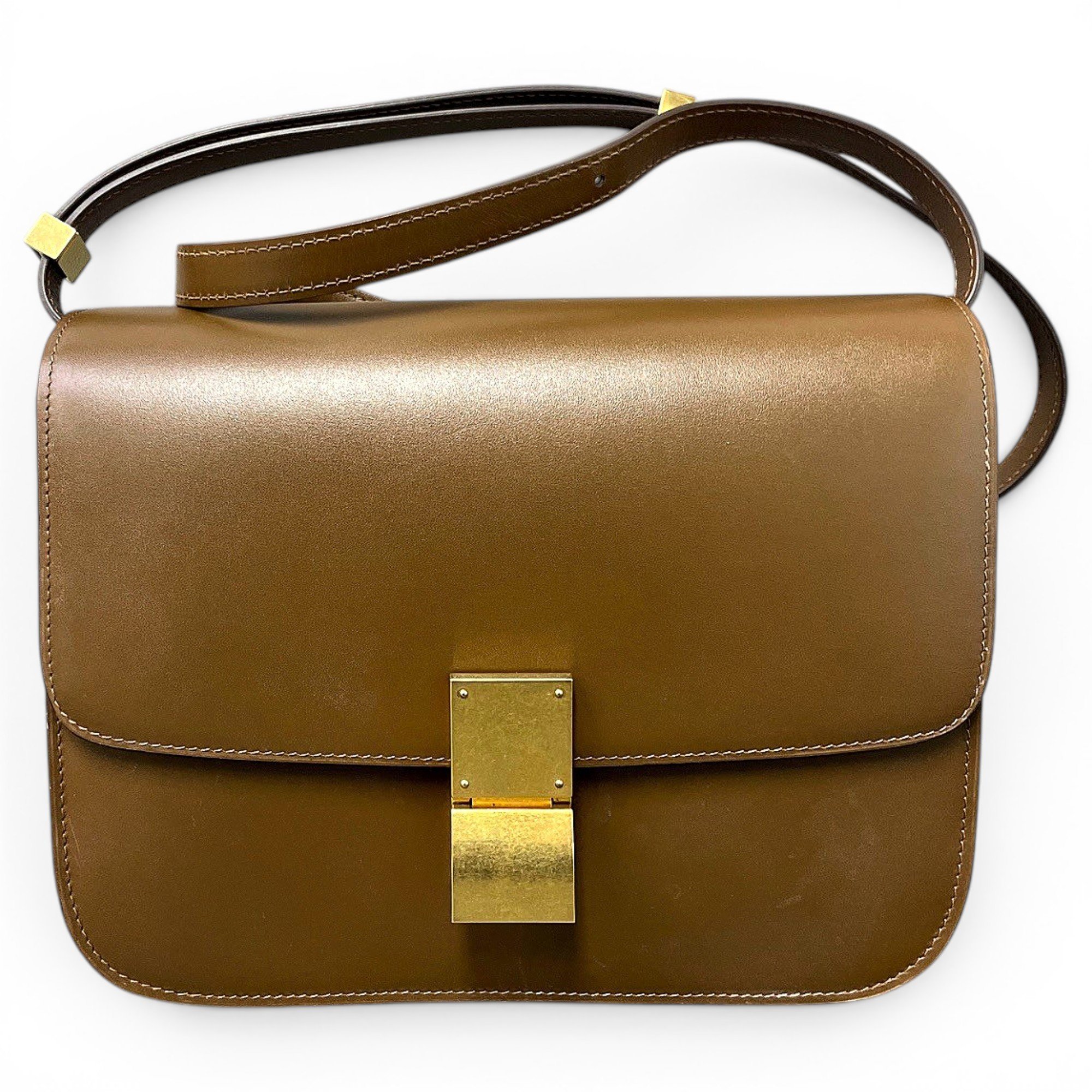 Classic leather handbag