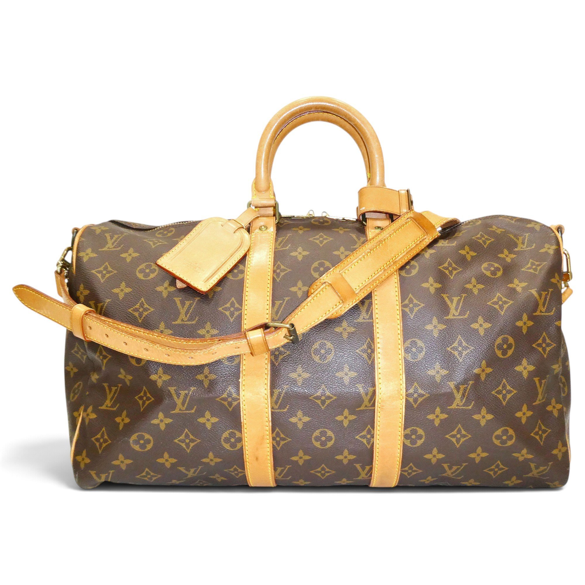 Keepall leather 48h bag