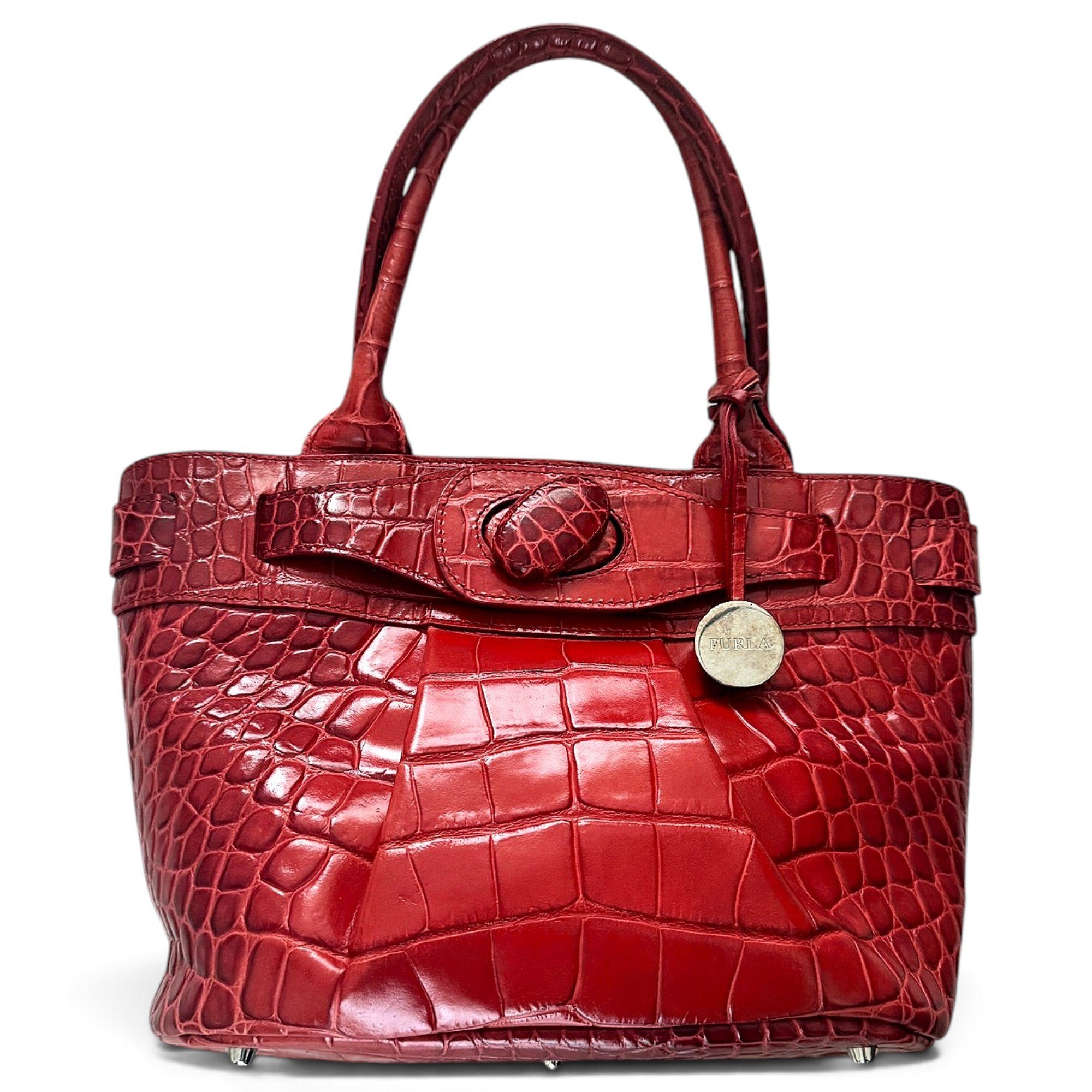 Leather handbag