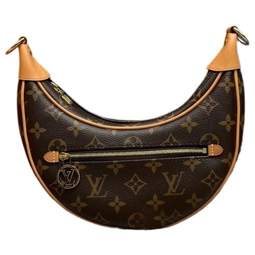 Loop leather handbag