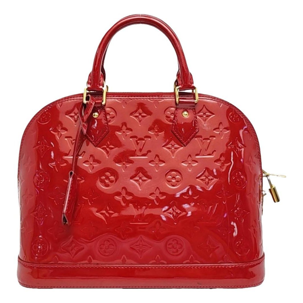 Alma leather handbag