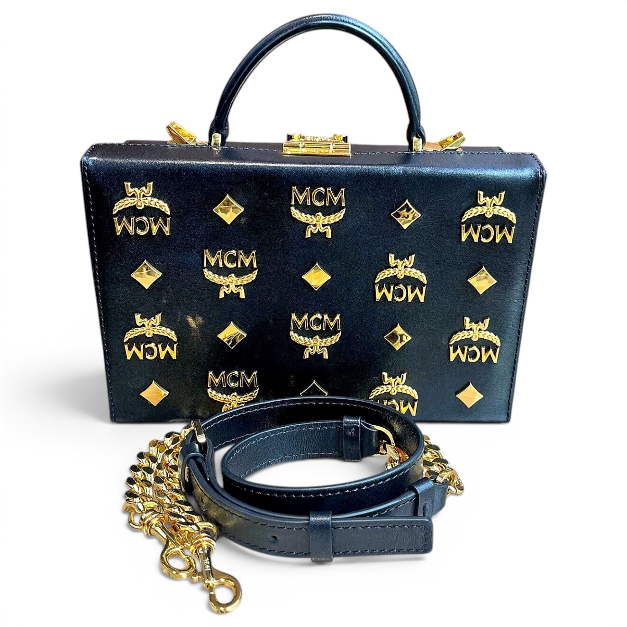 Leather handbag