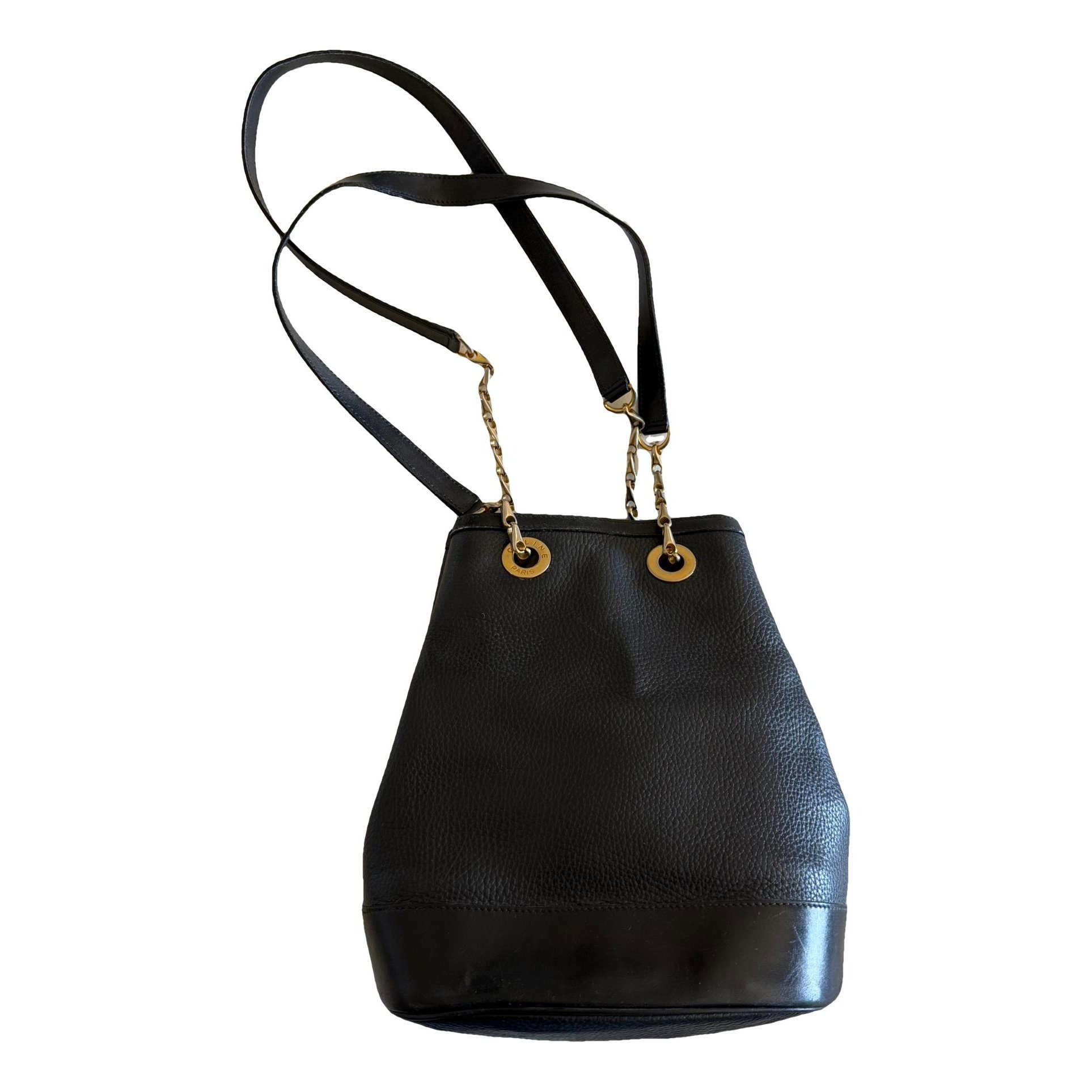 SAC SEAU leather handbag
