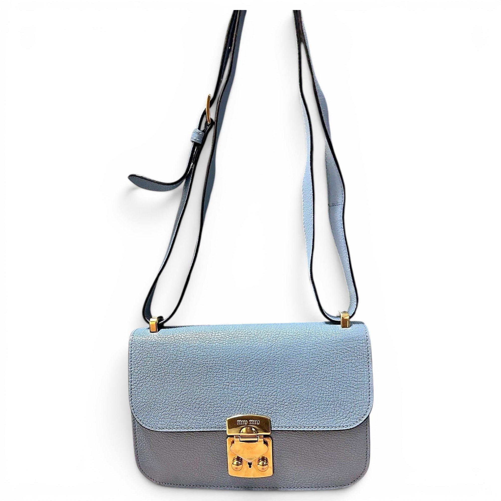 Leather crossbody bag