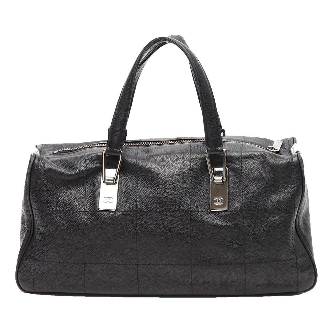 East West Chocolate Bar leather handbag