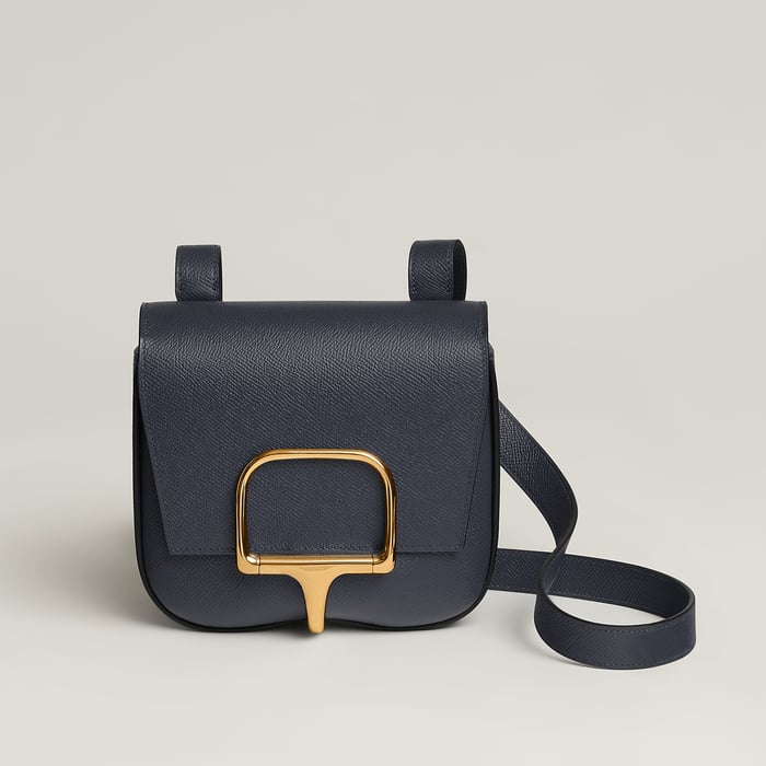 Bleu Indigo Hermès Della Cavalleria Mini Bag