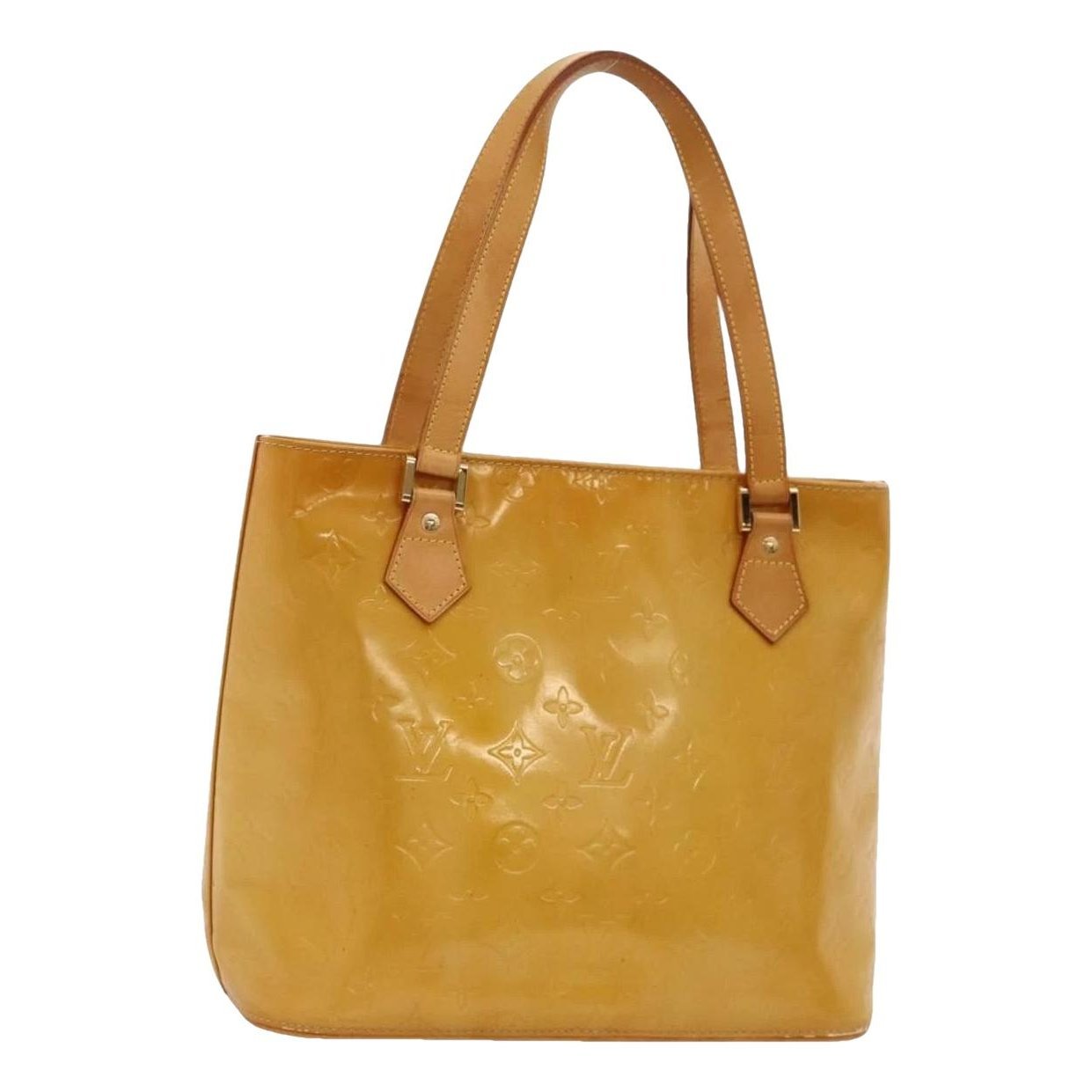 Patent leather handbag