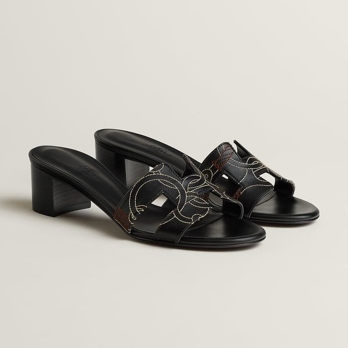 Noir Oasis Sandal