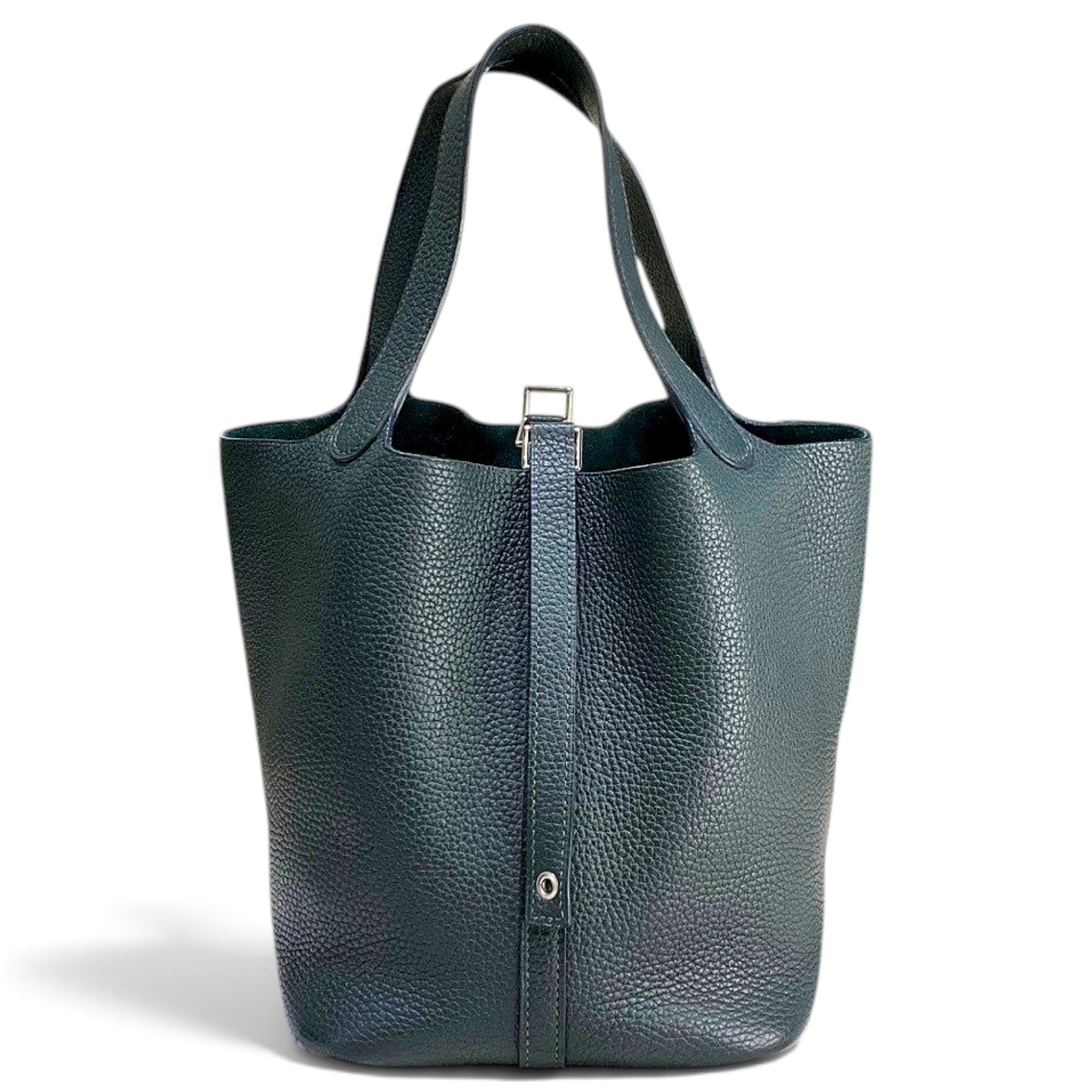 Picotin leather handbag
