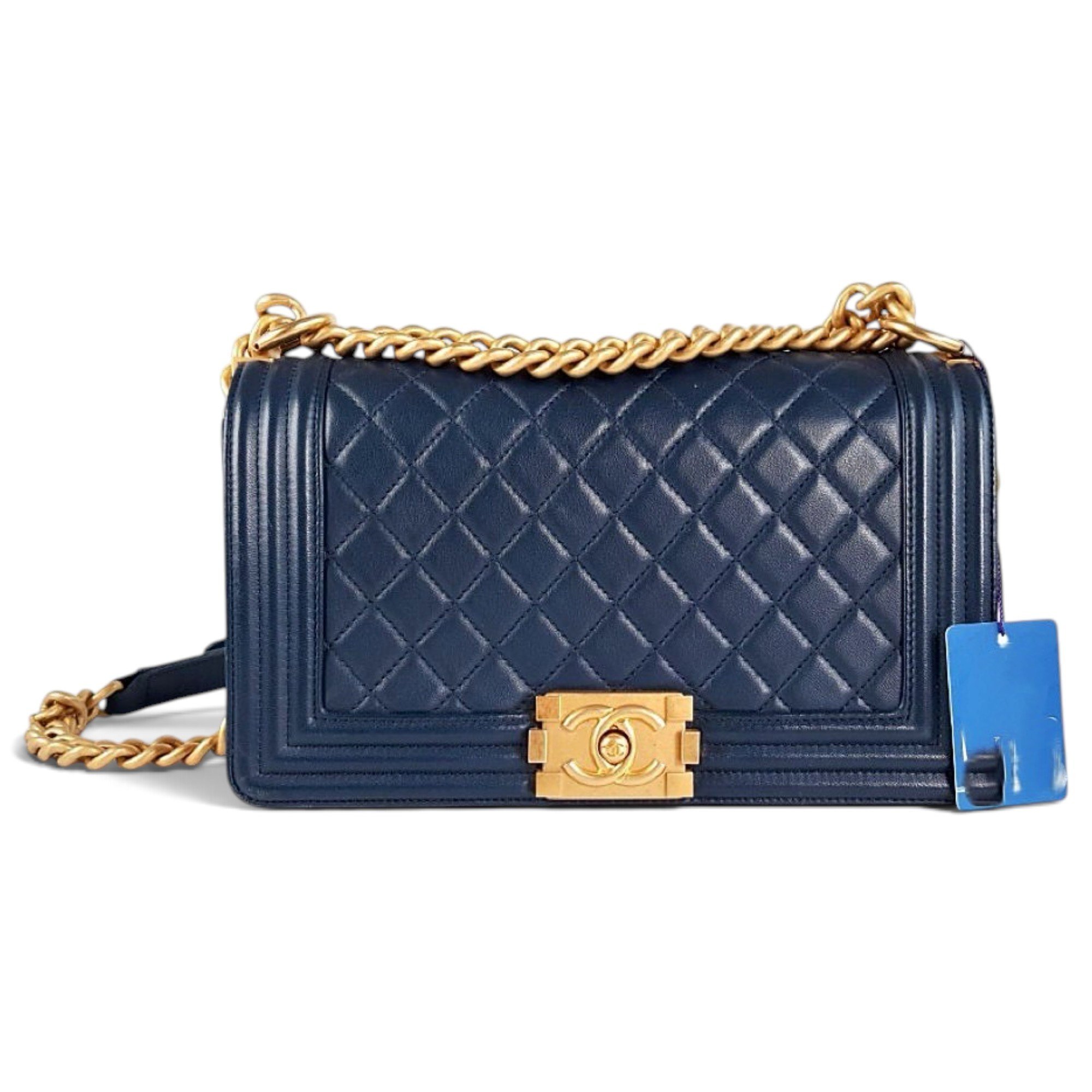 Boy leather crossbody bag