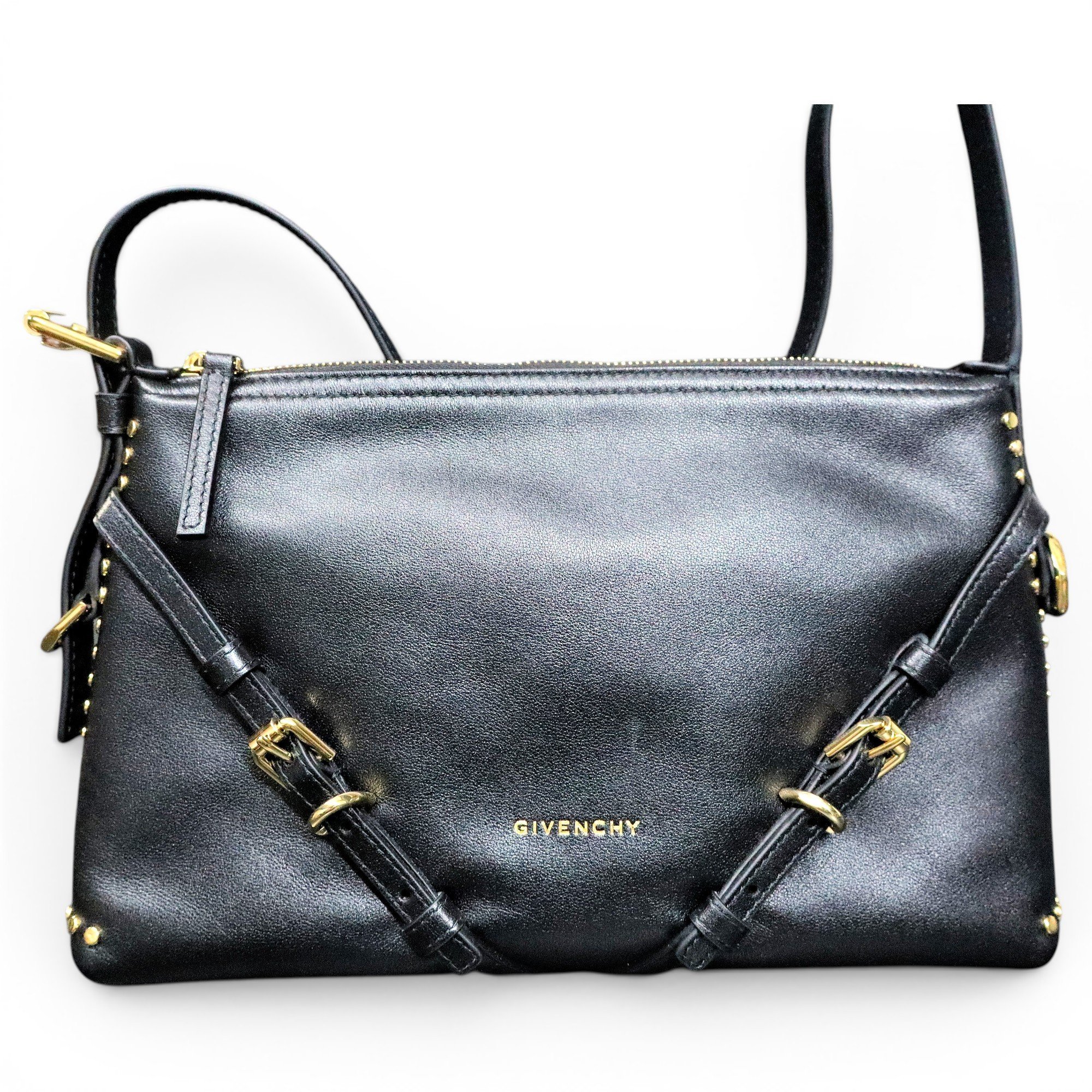 Voyou leather handbag