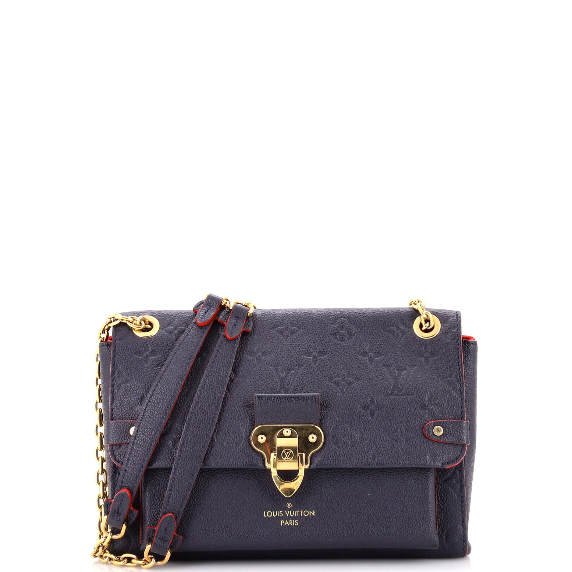 Louis Vuitton Vavin Handbag Monogram Empreinte Leather PM