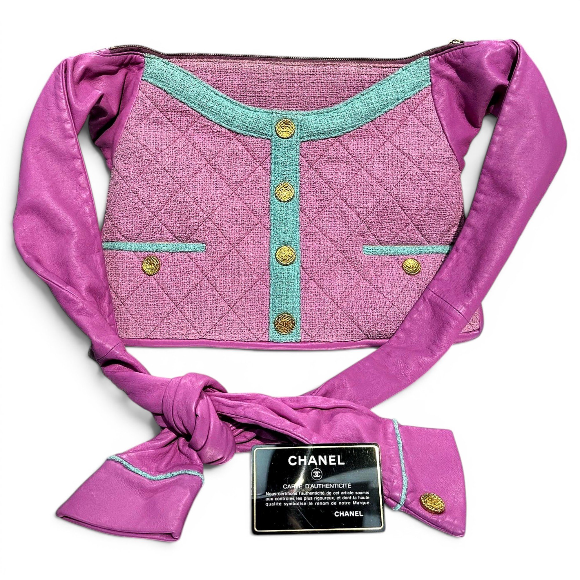 Girl tweed handbag