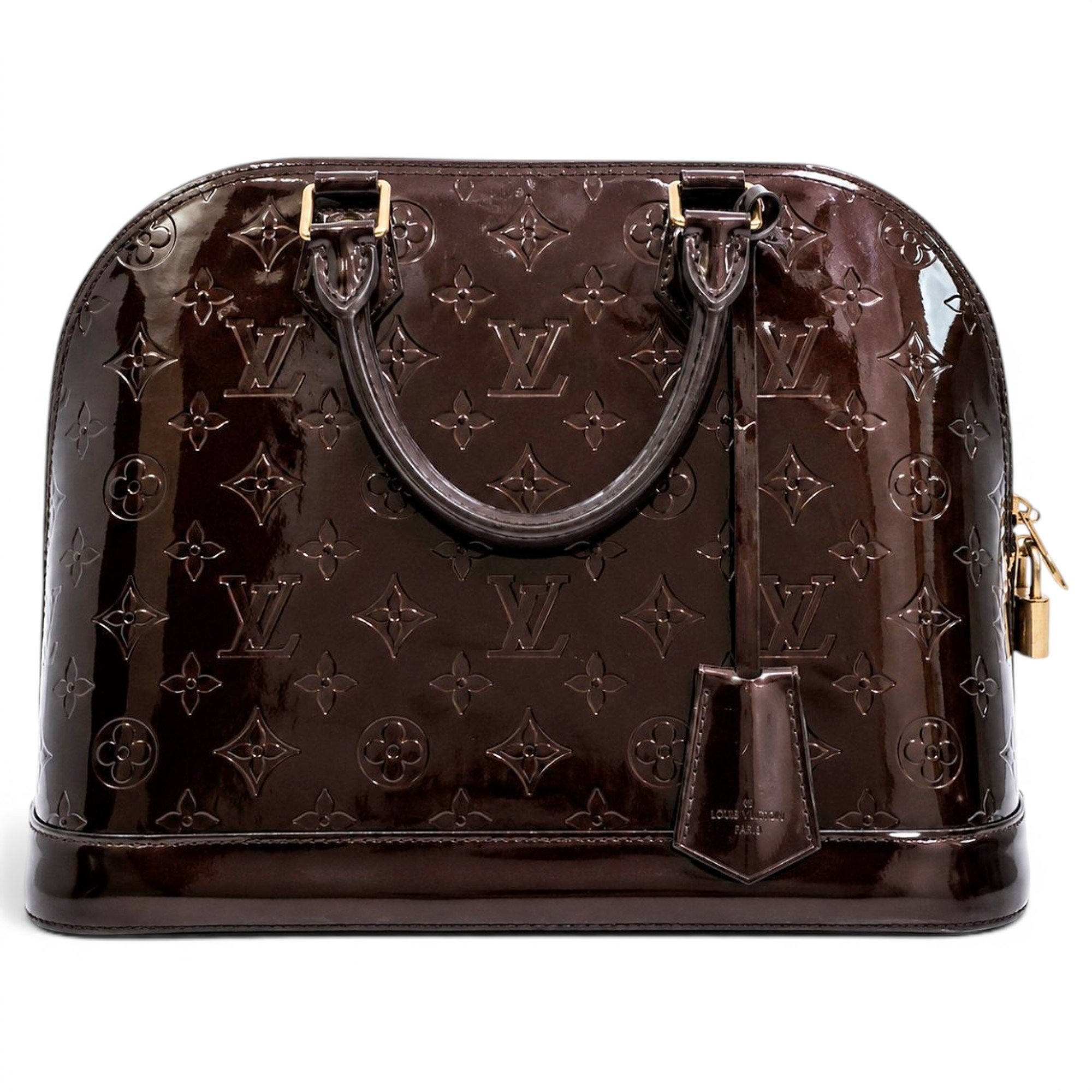 Alma leather handbag