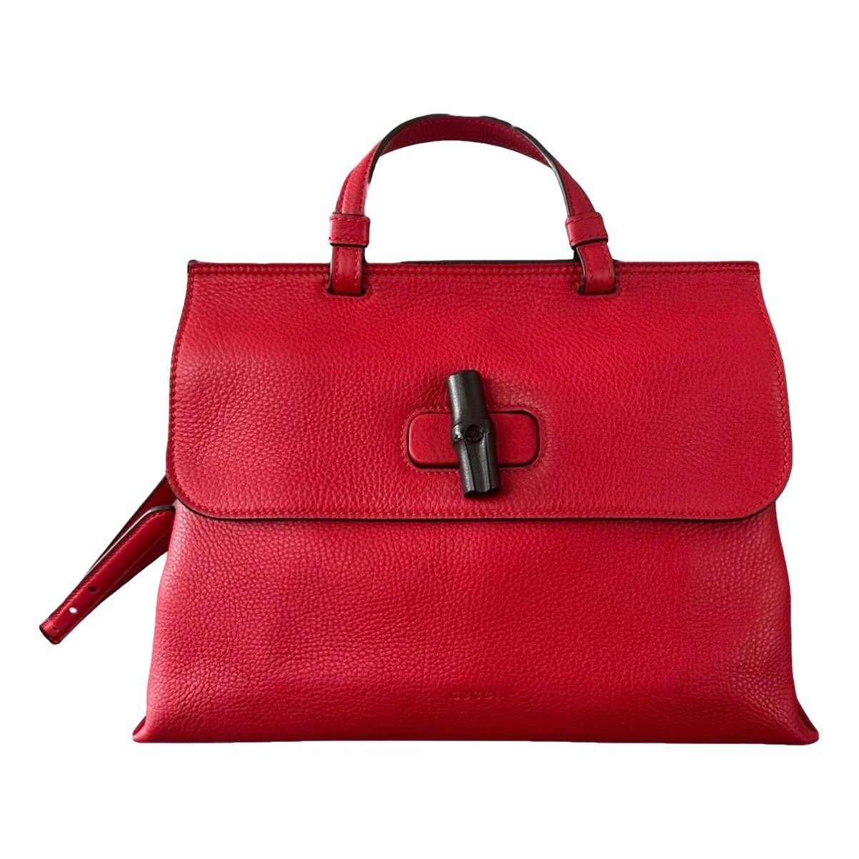 Bamboo Daily Top Handle leather handbag