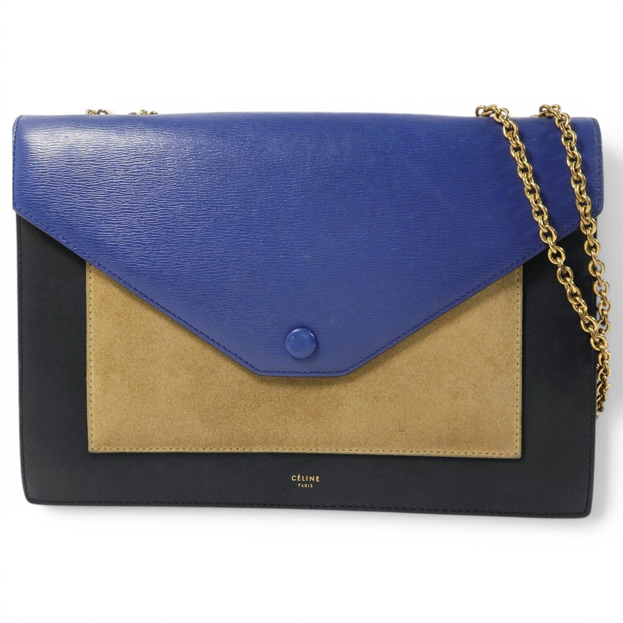 Trio leather crossbody bag