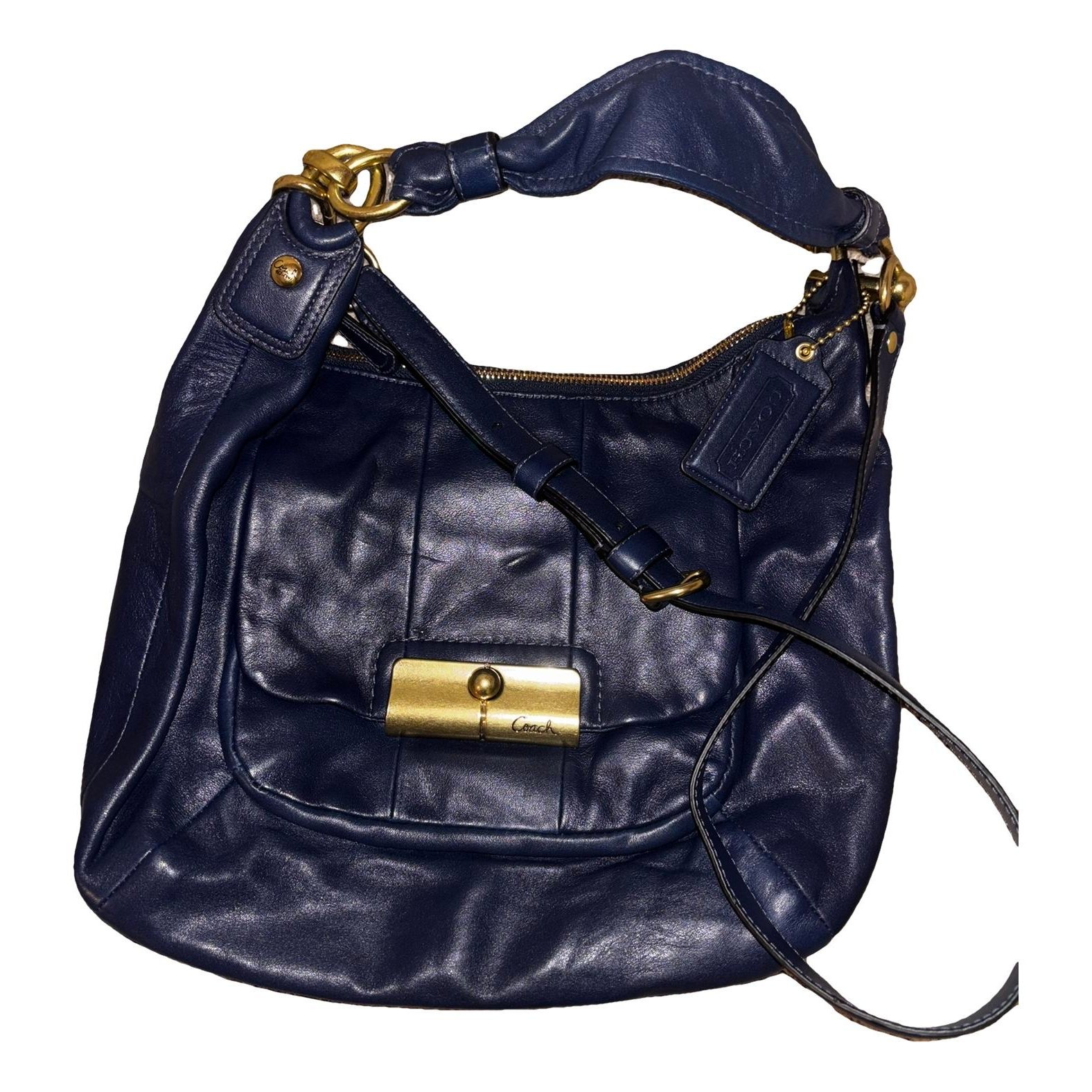 Leather handbag