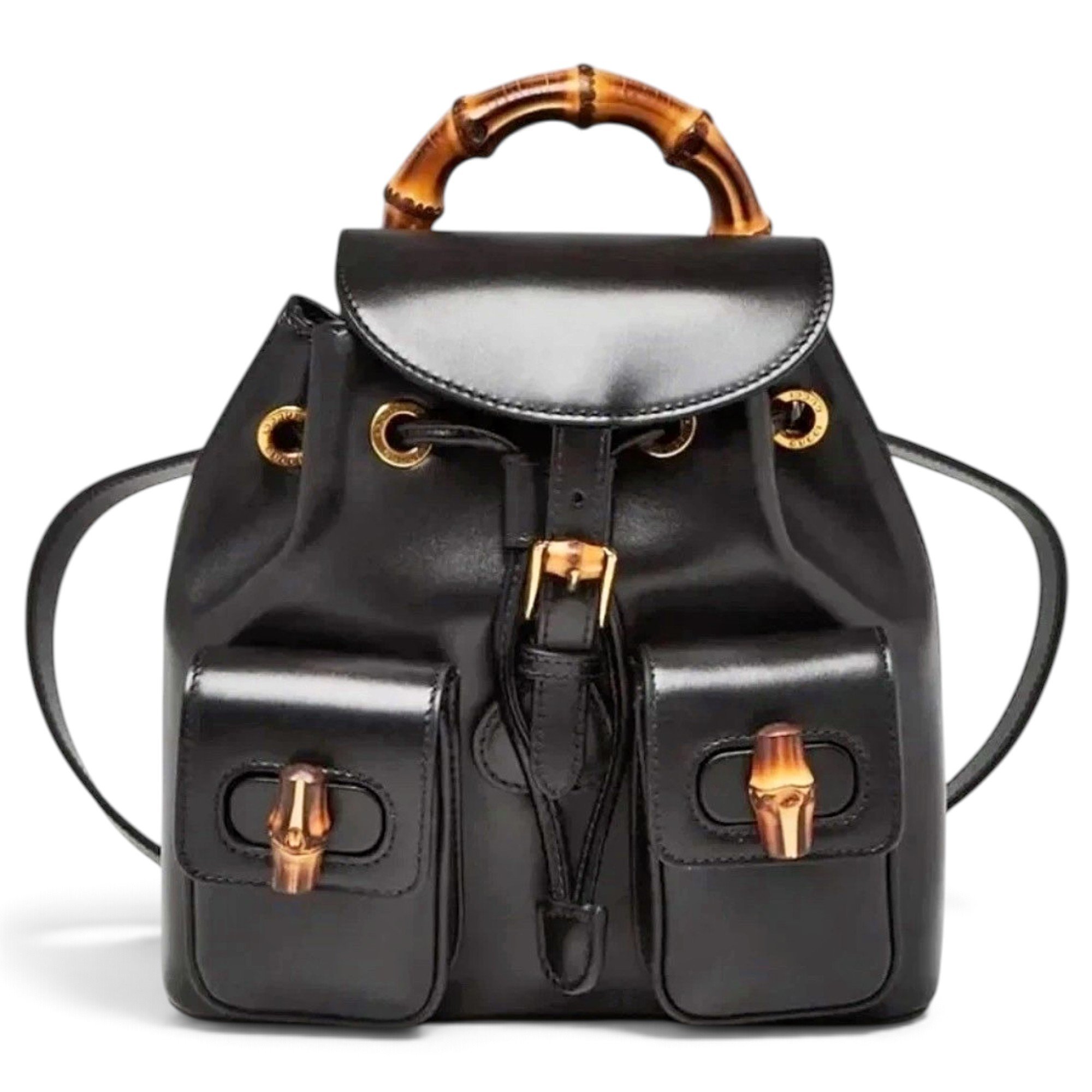 Leather backpack
