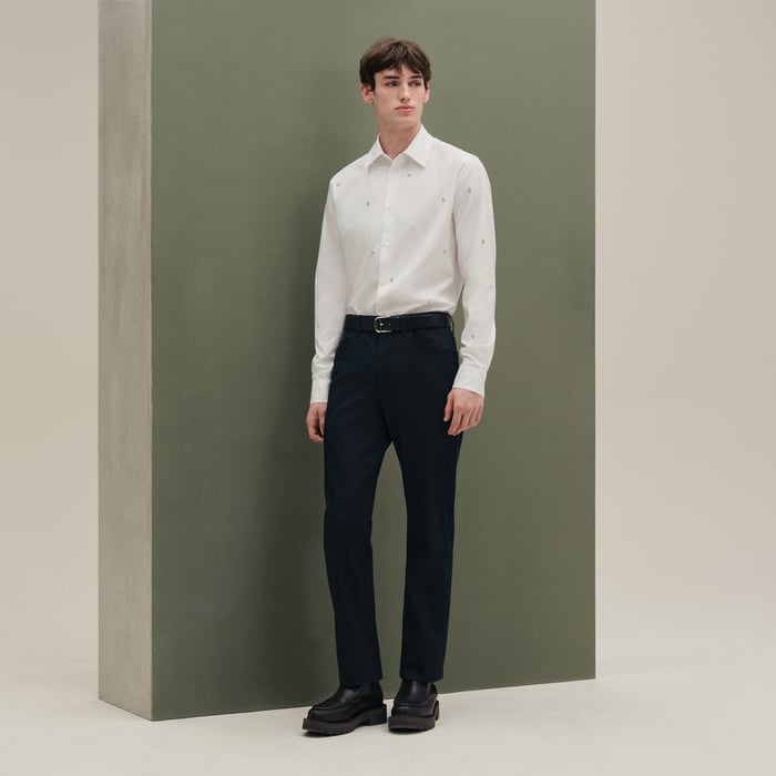 Blanc "Attela'H Multi" Fitted Shirt