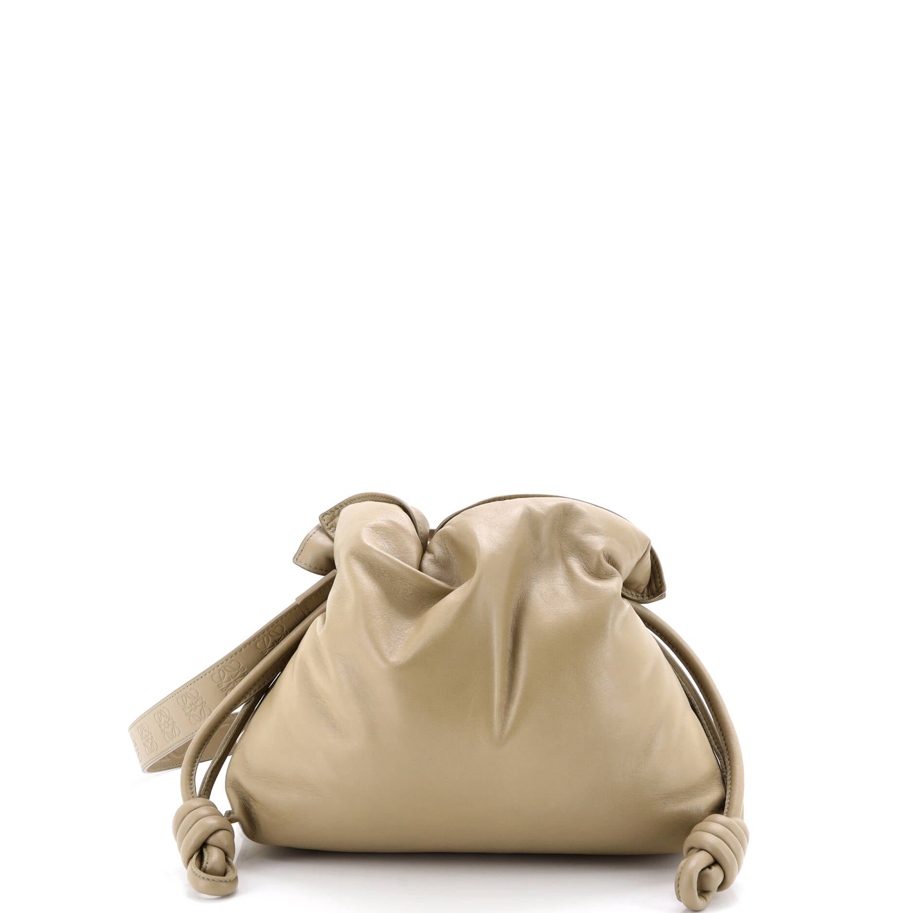 Loewe Flamenco Knot Clutch Leather Medium