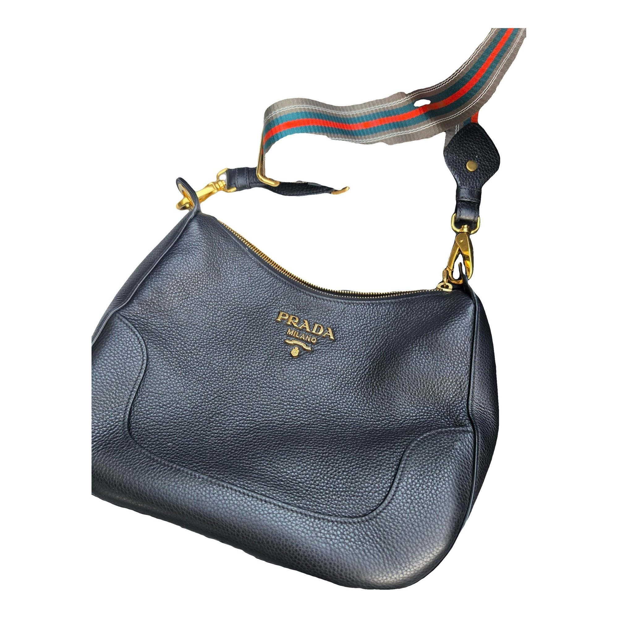 Leather crossbody bag