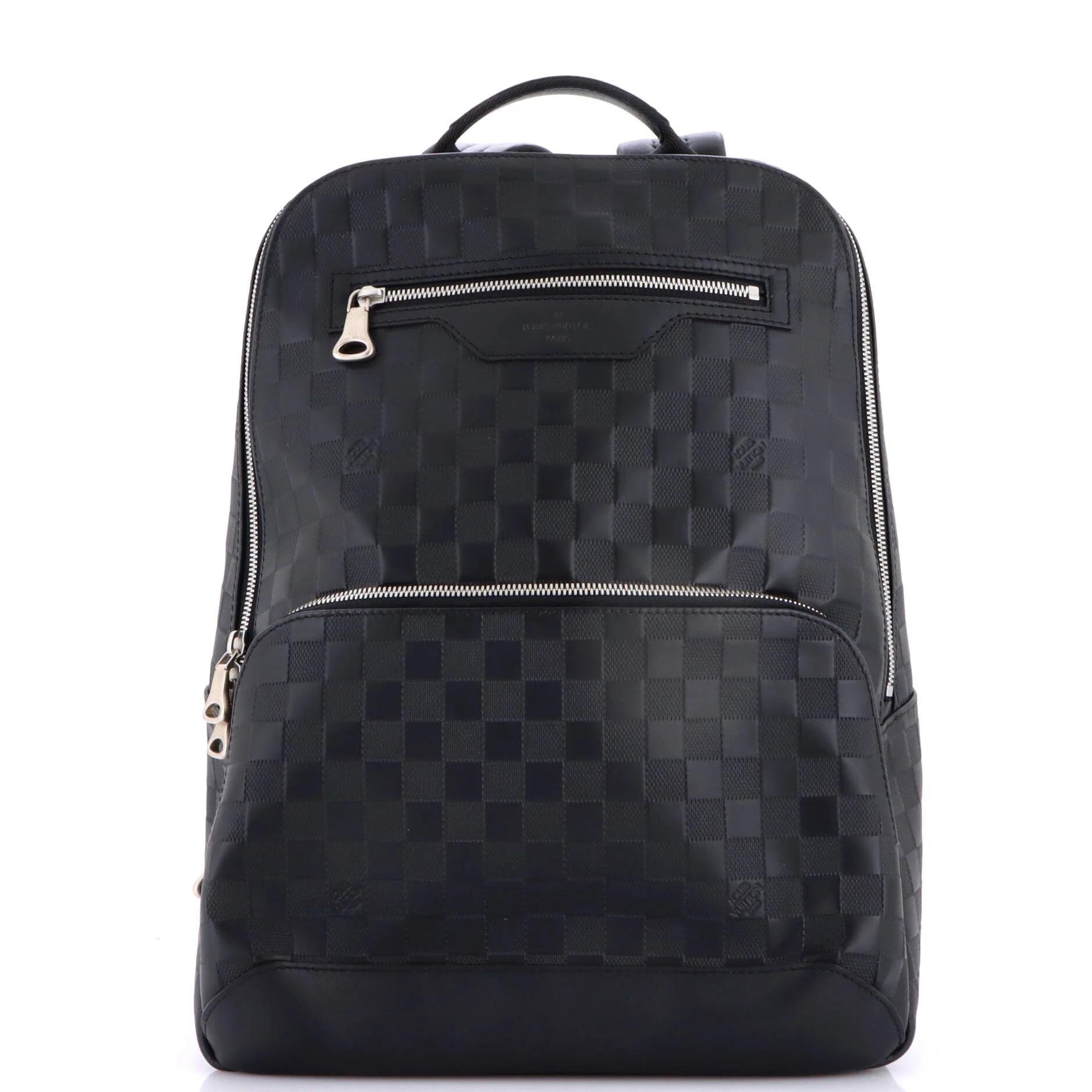 Leather backpack