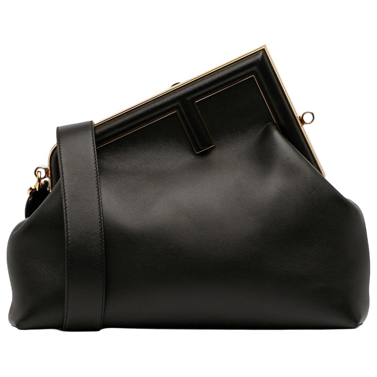 First leather handbag