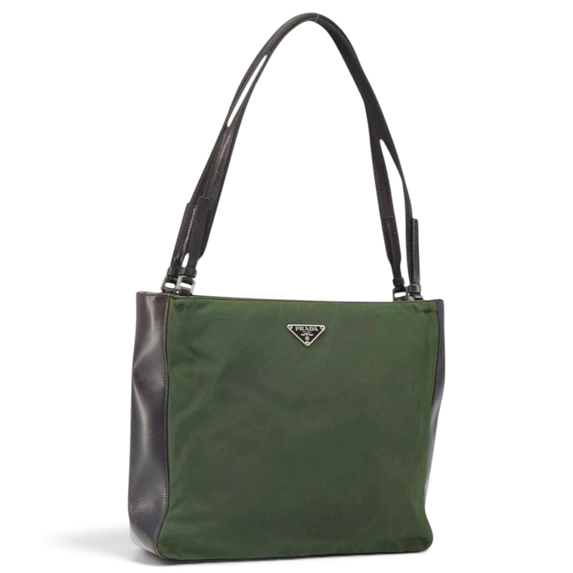 Leather tote