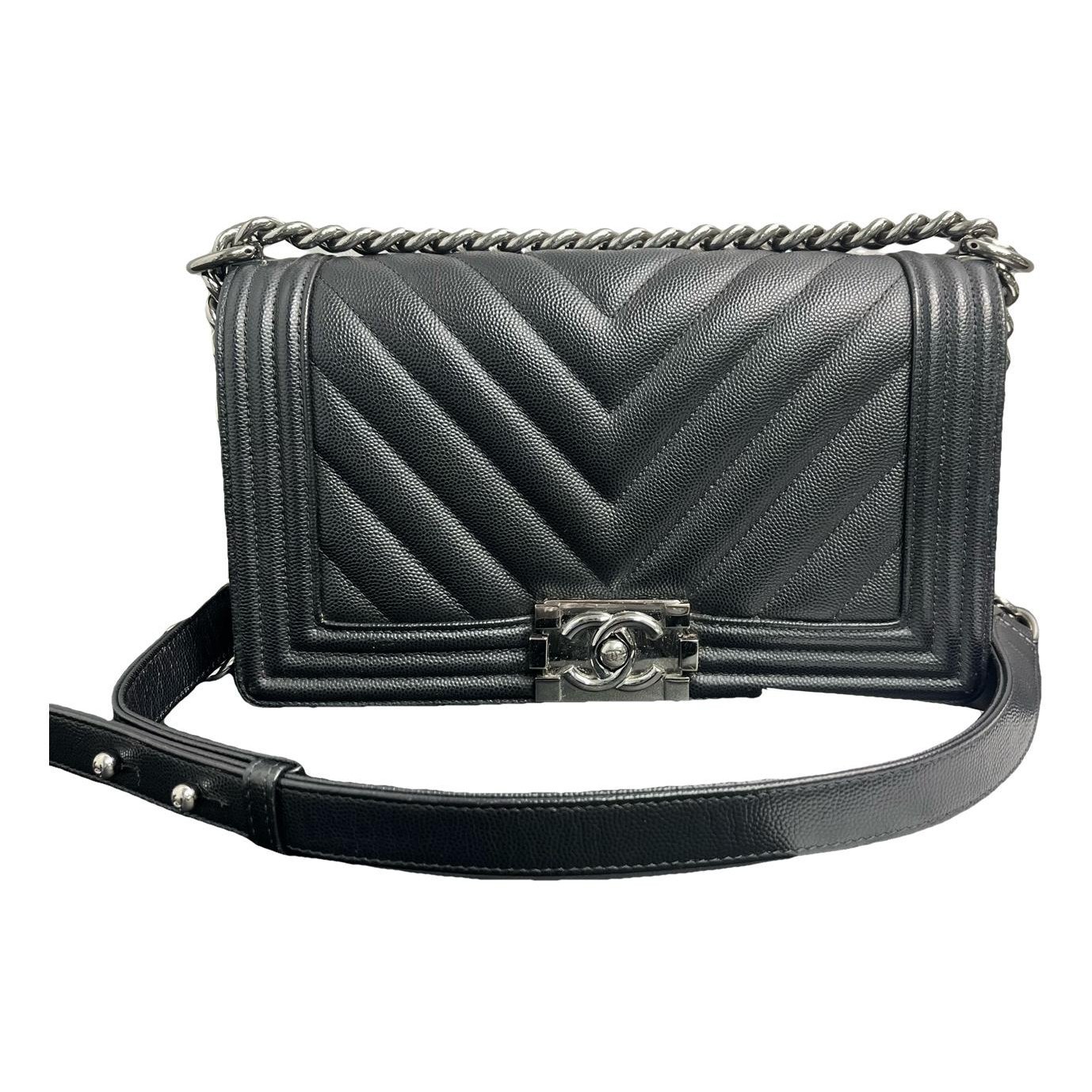 Boy leather crossbody bag