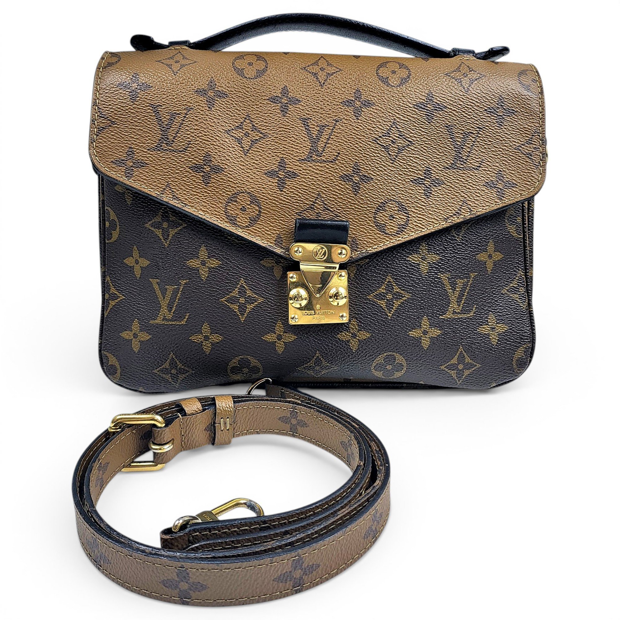 Metis leather handbag