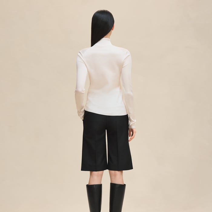 Blanc Naturel Long-sleeve Sweater