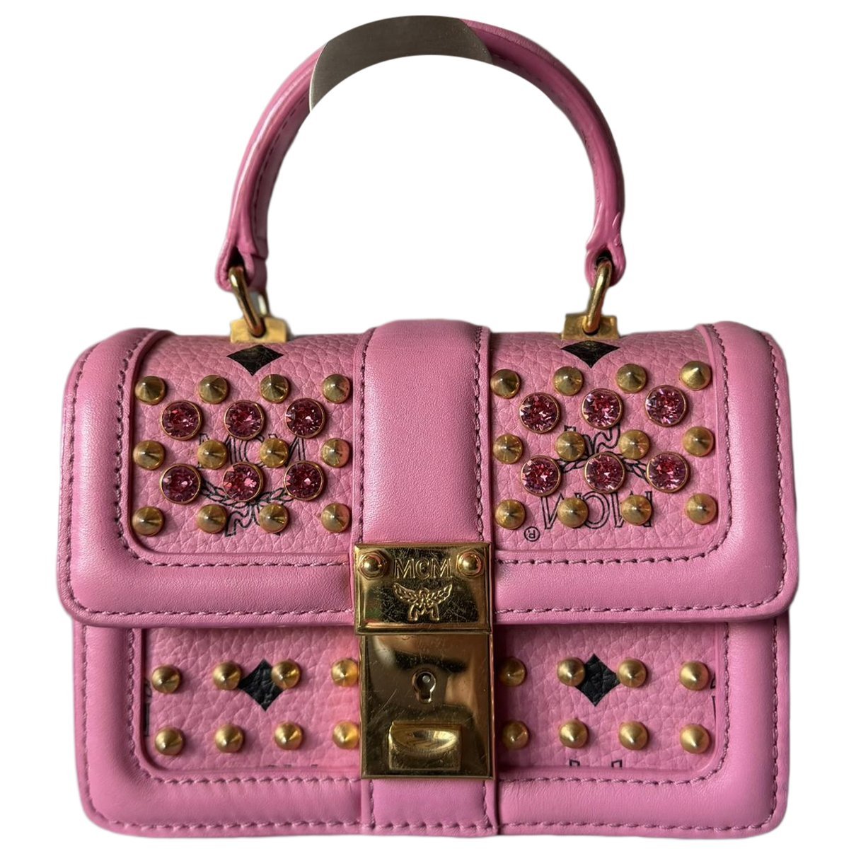Leather mini bag