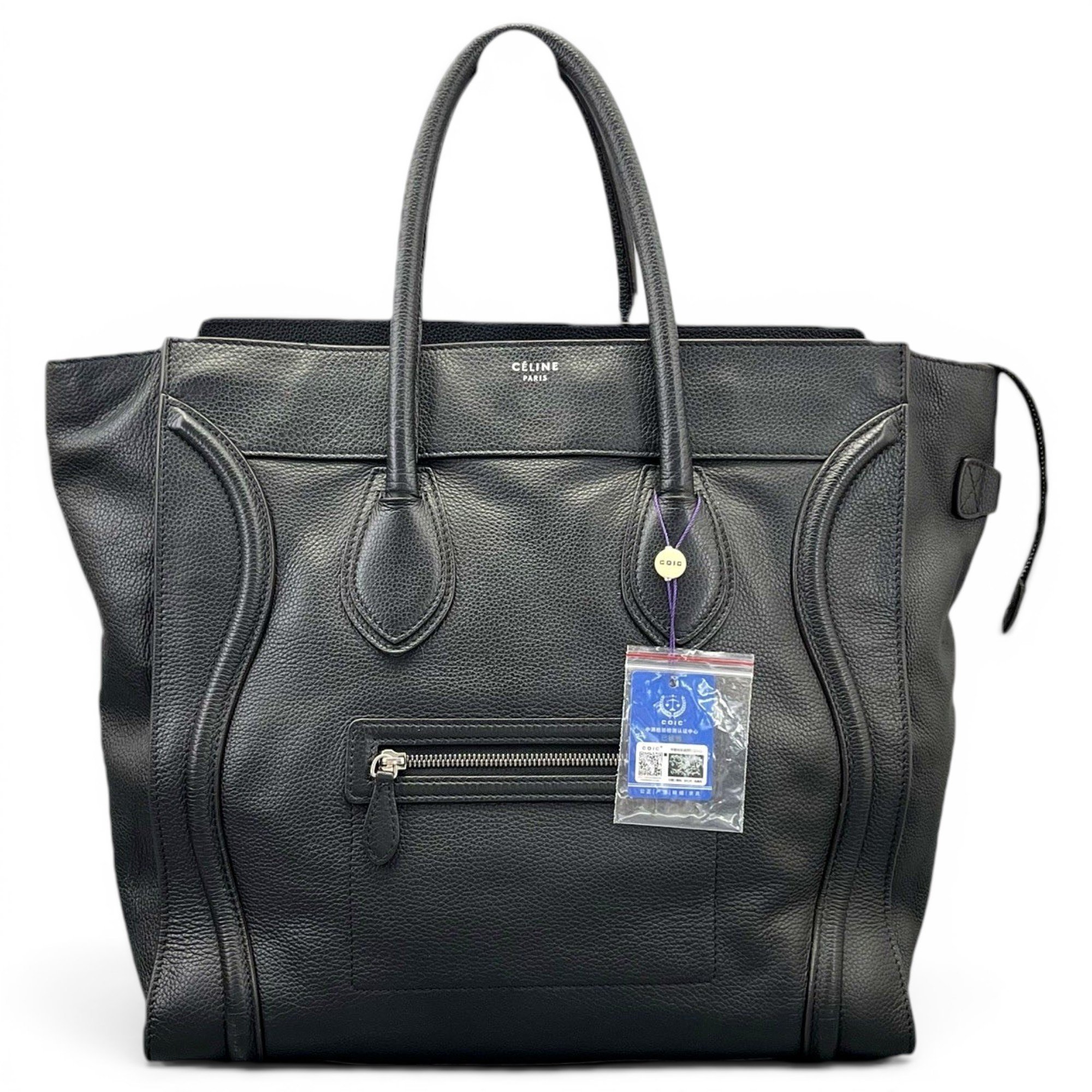 Luggage leather handbag