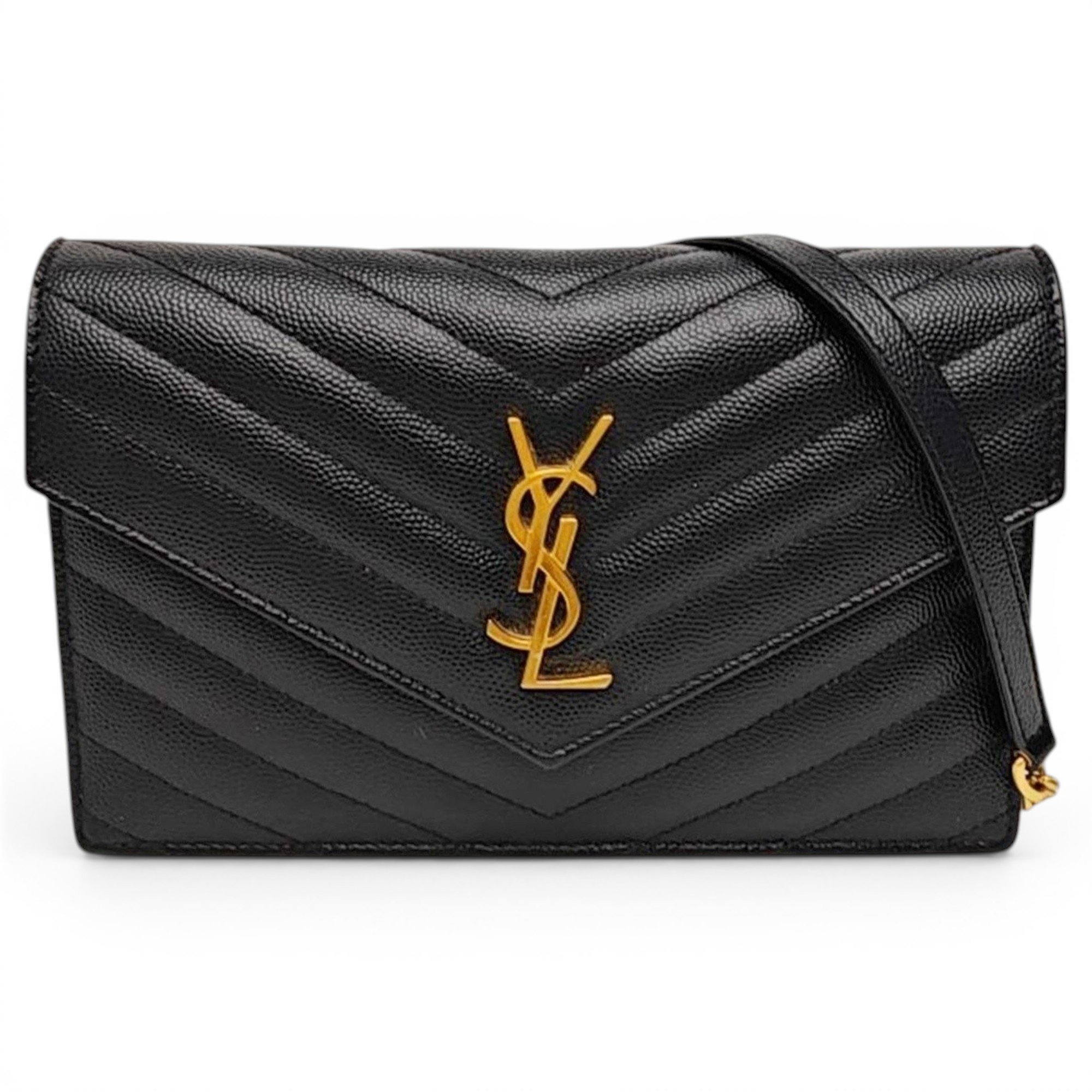 Baby monogramme leather handbag