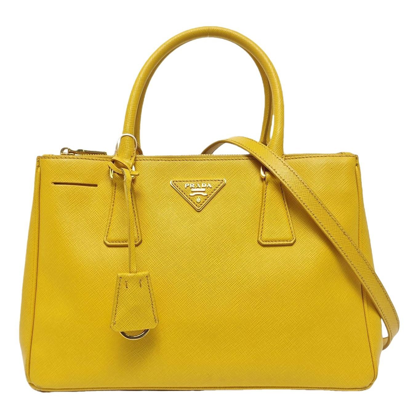 Galleria leather handbag