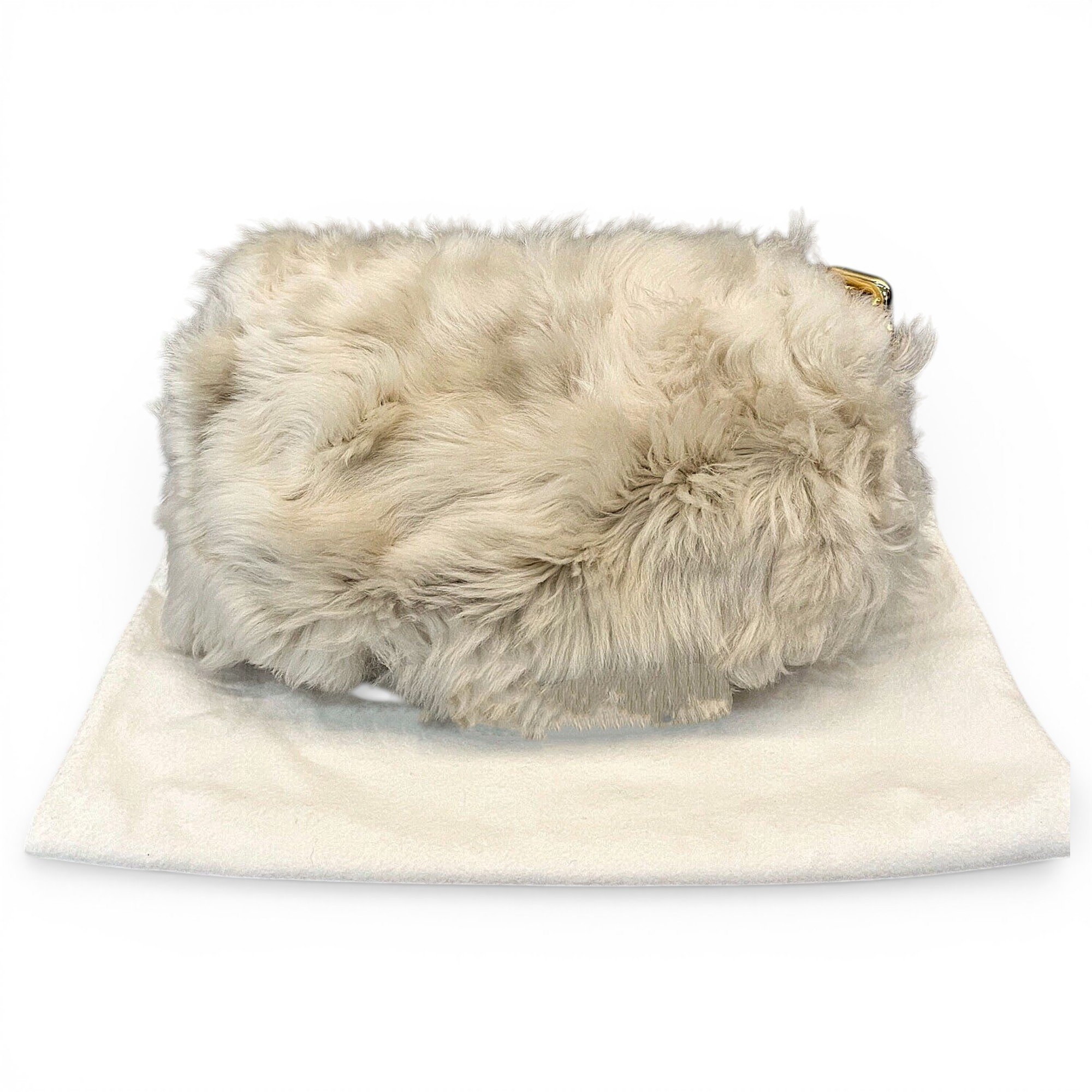 Velvet handbag